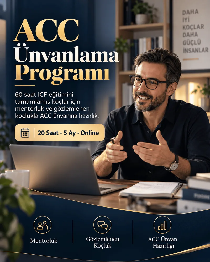 ACC Ünvanlama Programı – program posteri