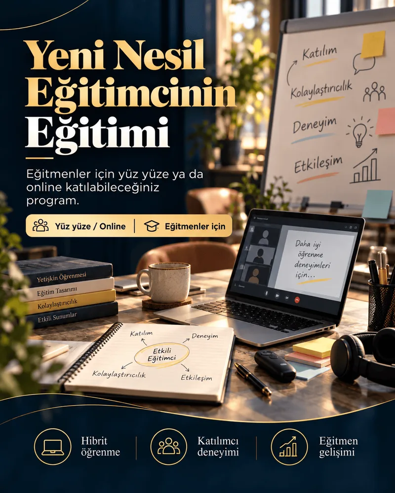Yeni Nesil Eğitimcinin Eğitimi – program posteri